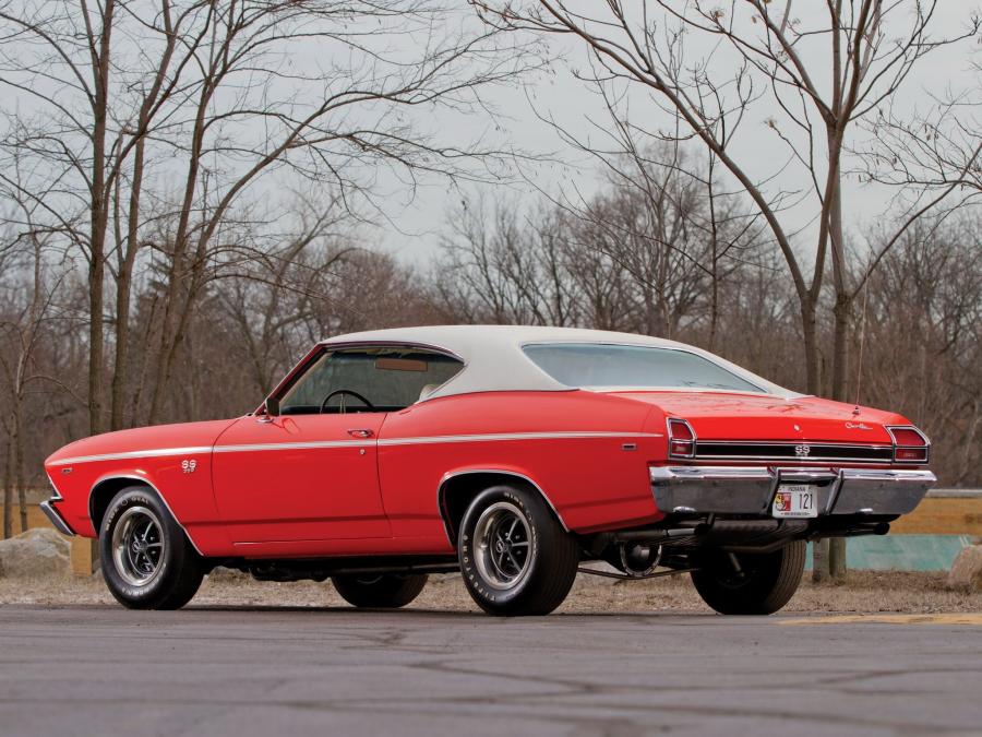  Chevrolet Chevelle SS 396 L34 Hardtop Coupe 1969 года  (фото 6 из 8)